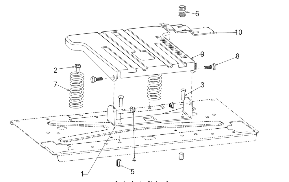 Seat Adjustment Diagram and Parts List for RZT-L54KH (17CRCACA010)(2018) Cub Cadet Lawn Tractor